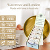 Wavertree London Goats Milk Scented Natural Soap Bars Pack of 8 7oz Moisturizing French Triple Milled Soap Bars enriched