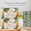 Wavertree London French Pear Scented Natural Soap 2 Bars 7oz Moisturizing French Triple Milled Soap Bars enriched with s
