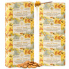 Wavertree London Honey Almond Scented Natural Soap 8 Bars 7oz Moisturizing French Triple Milled Soap Bars enriched with
