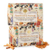 Wavertree London Sandalwood Patchouli Scented Natural Soap 2 Bars 7oz Moisturizing French Triple Milled Soap Bars enrich