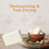 Wavertree London Sandalwood Patchouli Scented Natural Soap 2 Bars 7oz Moisturizing French Triple Milled Soap Bars enrich