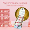 Wavertree London English Rose Scented Natural Soap Bars for Women Men 8 x 7oz Moisturizing TripleMilled Soap Bars Enrich
