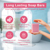 Rose Scented Natural Soap Bars 12 Bars 35oz Moisturizing French Triple Milled Soap Bars Enriched with Shea Butter Pure P