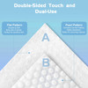 Cotton Facial Dry Wipes 100 Count Deeply Cleansing Disposable Face Towel Wash Cloth MultiPurpose for Skin Care Makeup an