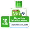 CeraVe Micellar Water Hydrating Facial Cleanser Eye Makeup Remover with Niacinamide Ceramides Glycerin FragranceFree Non