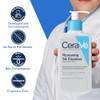 CeraVe Renewing Salicylic Acid Cleanser Formulated With Hyaluronic Acid Niacinamide Ceramides Gentle BHA Exfoliating Fac