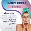 Asepxia Acne Treatment Softening Bar Soap 2 Salicylic Acid Cleanser Wash away Oil Impurities Soothes with Cucumber Extra