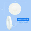 Fresh Choice 085 OZ50Pack Bulk Hotel SoapIndividually Wrapped Travel BarsMini Trial size Toiletries Motel Guest Bathroom