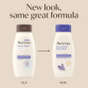 Aveeno Stress Relief Body Wash with Nourishing Oat Lavender Scent for Sensitive Skin Gently Cleanses Helps You Feel Calm