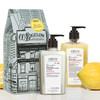 CO Bigelow Apothecary Duo Handcare Gift Set Lemon Hand Soap Body Lotion Liquid Hand Wash Moisturizing Body Lotion Set of