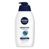 NIVEA MEN Sensitive Body Wash with Bamboo Extract Moisturizing Body Wash for Sensitive Skin Soap Free Shower Gel for Men