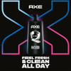 AXE Mens Body Wash Black 3Pack 3in1 Body Face Hair Wash Frozen Pear and Cedarwood Scent 338 Oz Ea