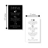Handmade Soap Bar Card Instructions for Soap Maker Clients 50 Pack 2x35 inches Business Card Handmade Soap Supplies Blac