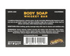 Suavecito Body Hand Soap Bars Moisturizing Masculine Whiskey Bar Fragrance 6 oz 3 Pack