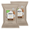 Yes To Face Wipes for Women and Men Restoring Facial Cleansing Wipes for Use as a Make Up Remover Cleaning Soothing Coco