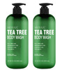 AnatoliaDaphne Tea Tree Body Wash and Shower Gel with Vitamin E for Jock Itch Eczema Ringworm Body Odor Body Wash Women