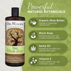 Dr Woods Raw African Liquid Coconut Papaya Black Soap Body Wash for Men Women Organic Shea Butter Gentle Exfoliant Cocon