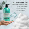Anthony Mens Body Wash and Shampoo Invigorating Rush 2In1 Liquid Gel Soap Hair Shampoo Pine Wood Scent Hydrating with Eu