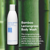 LATHER Bamboo Lemongrass Natural Body Wash 8 fl oz Shower Gel Cleanser Body Soap Essential Oils Green Tea Aloe Vera Jasm