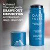 Oars Alps Face Wash with Activated Charcoal Exfoliating Facial Cleanser Cleansing Refreshing TSA Friendly 14 Oz 2PK