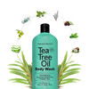 Natural Riches Tea Tree Body Wash for Men Women16 fl oz Full Body Cleanser with Natural Oils Deodorizing Soothing Formul