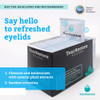 TearRestore Tea Tree HylaWipe Eyelid Wipes 30 Count Hydrating Eye Lid Cleanser Blepharitis Treatment for Eyelids Eye Lid