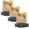 Varina Natural Mountain Pine Bar Soap Gentle Cleansing for Sensitive Skin Fresh 3 Pack