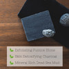 The Yellow Bird Dead Sea Mud Soap Bar With Exfoliating Pumice Scrub Detoxifying Charcoal Organic Natural Essential Oils