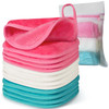Makeup Remover Cloth 6 x 6 Make Up Towels Reusable Face Cloth for Washing Face Makeup Remover Pads Microfiber Face Washc