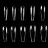 MPNETDEAL 500Pcs Coffin Nails Long Ballerina False Nail Tips Full Cover Fake Artificial Acrylic Nails Extension Tips 10 Size for Nail Salon or Home U online at globaldelivered