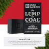 Duke Cannon Supply Co Big Brick of Soap Bar for Men Holiday Edition Big Lump of Coal Bergamot Black Pepper Scent 10 oz 1