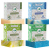 360 Feel Fresh Bar Soap Set Made in the USA Castile Handmade All Natural Cold Processed Infused 4 Refreshing Scents Aloe