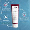 QA Hyaluronic Acid Hydrating Cleanser 125ml Gentle Foaming Cleanser Face Wash with Aloe Vera and Coco Betaine Hydrating