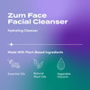 Indigo Wild Zum Face Gentle Facial Cleanser Natural Skincare with Coconut Olive Jojoba Oil Lemon Geranium Scent 8 fl oz