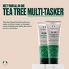 The Body Shop Tea Tree 3 in 1 Wash Scrub Mask Purifying Vegan Skincare For Oily Blemished Skin 42 oz