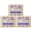 A LA MAISON Lavender Aloe Bar Soap Triple French Milled Natural Moisturizing Hand Soap Bar 4 Bars of Soap 35 oz