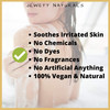 Jewett Naturals Soothing Colloidal Oatmeal Bar Soap Eczema Psoriasis 42 oz Natural Fragrance Free Oats Garden