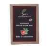 SVATV Soap with natural soothing herbs of Rose Cardamom Traditional Ayurvedic Herbal Soap for all skin type 125g