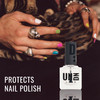 UNDN Vegan Nail Polish Gloss Top and Bottom Coat Clear Base Coat and Top Coat Nail Polish Long Lasting Cruelty Free Fing