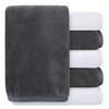 SINLAND Absorbent Coral Velvet Washcloth Ultra Soft Microfiber Face Towels 12 x 12 inch MultiPurpose Face Cloths for Hou