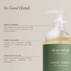 Deep Steep Liquid Hand Wash Rosewater Aloe 176 oz Moisturizing Cleanser with Olive Oil Aloe Vera Glycerin Hyaluronic Aci