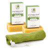 Southern Natural Handmade Goat Milk Soap Bar Nourishing Cleanser for Dry and Sensitive Skin Homemade Face Body Wash with