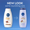 NIVEA Pampering Cocoa and Shea Butter Body Wash with Nourishing Serum Moisturizing Body Wash for Women Enriched with Pro