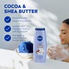 NIVEA Pampering Cocoa and Shea Butter Body Wash with Nourishing Serum Moisturizing Body Wash for Women Enriched with Pro