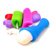 Evelots Exfoliating Mesh Loofah Soap Pouches 5 Pack Bath Shower Body Facial Cleaning Scrubbers Removes Dead Skin Hanging