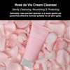 Dr Sebagh Rose de Vie Cream Cleanser 34 fl oz Gentle Facial Cleanser Makeup Remover Hydrating Skin Cleanser for Dry Sens