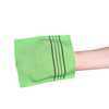Sofrien Quality Korean Bath Exfoliating Washcloth Body Scrub Towels Made in Korea Green 3 Pcs