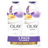 Olay Body Wash for Women Age Defying with Vitamin E 24hr Moisturizing Hydrating Refreshing B3 Vitamin Complex Free of Pa