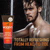 Woodys Just4Play Hair and Body Wash for Men SulfateFree Deep Cleansing Hydrating Fresh Scent AllinOne Shower Gel 8 fl oz