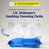 TN Dickinsons Witch Hazel Soothing Cleansing Cloths Removes Dirt Oil Impurities For Oily Irritated Red Damaged Blemished